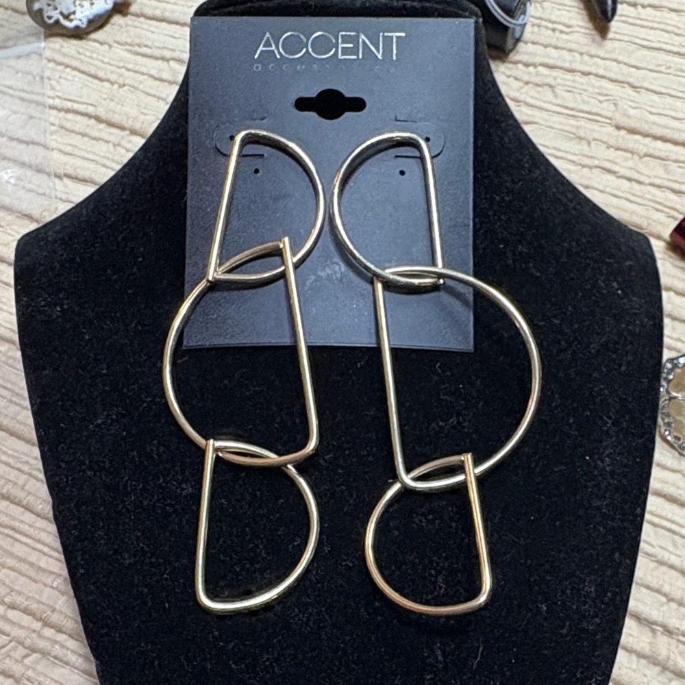 Gold Geometric Earrings